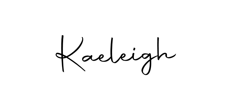 Use a signature maker to create a handwritten signature online. With this signature software, you can design (Autography-DOLnW) your own signature for name Kaeleigh. Kaeleigh signature style 10 images and pictures png