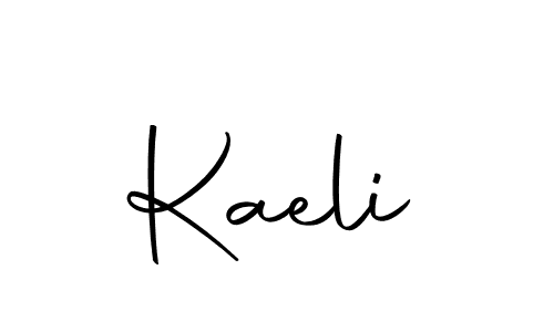 How to make Kaeli name signature. Use Autography-DOLnW style for creating short signs online. This is the latest handwritten sign. Kaeli signature style 10 images and pictures png