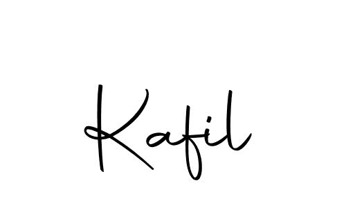 You should practise on your own different ways (Autography-DOLnW) to write your name (Kafil) in signature. don't let someone else do it for you. Kafil signature style 10 images and pictures png