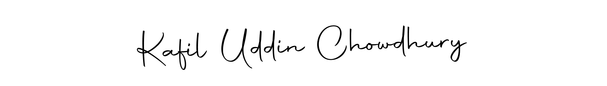 Make a beautiful signature design for name Kafil Uddin Chowdhury. With this signature (Autography-DOLnW) style, you can create a handwritten signature for free. Kafil Uddin Chowdhury signature style 10 images and pictures png