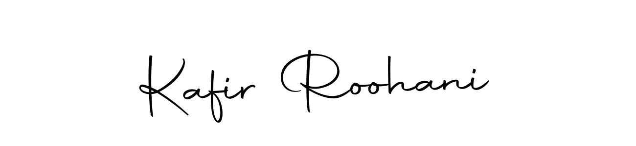 Similarly Autography-DOLnW is the best handwritten signature design. Signature creator online .You can use it as an online autograph creator for name Kafir Roohani. Kafir Roohani signature style 10 images and pictures png