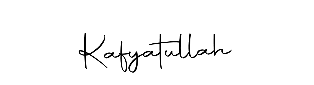 Use a signature maker to create a handwritten signature online. With this signature software, you can design (Autography-DOLnW) your own signature for name Kafyatullah. Kafyatullah signature style 10 images and pictures png