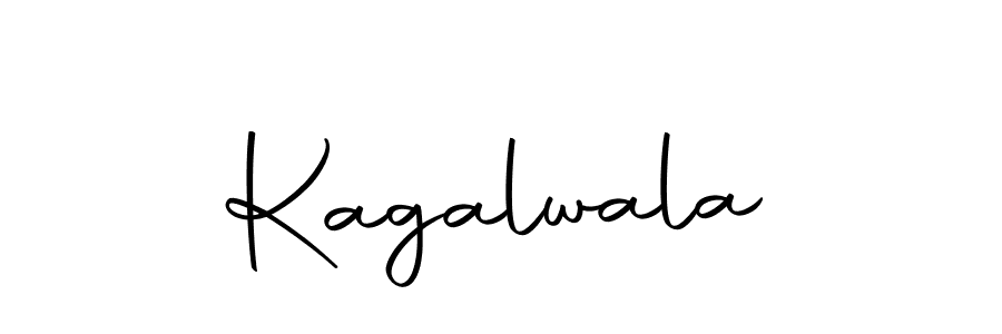Use a signature maker to create a handwritten signature online. With this signature software, you can design (Autography-DOLnW) your own signature for name Kagalwala. Kagalwala signature style 10 images and pictures png