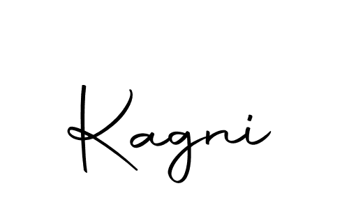 if you are searching for the best signature style for your name Kagni. so please give up your signature search. here we have designed multiple signature styles  using Autography-DOLnW. Kagni signature style 10 images and pictures png