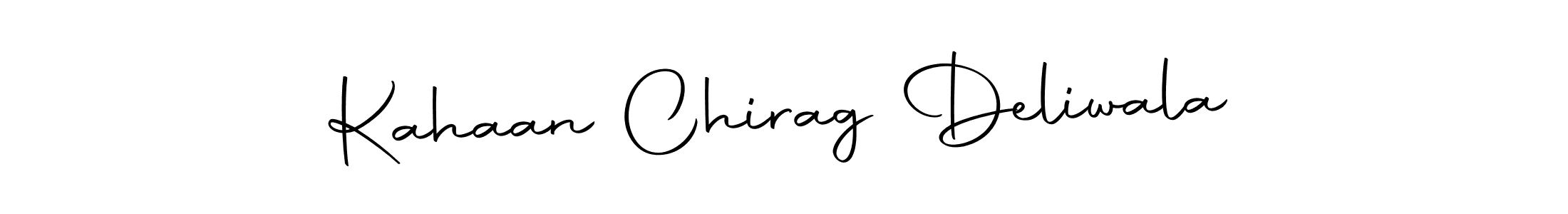 Use a signature maker to create a handwritten signature online. With this signature software, you can design (Autography-DOLnW) your own signature for name Kahaan Chirag Deliwala. Kahaan Chirag Deliwala signature style 10 images and pictures png