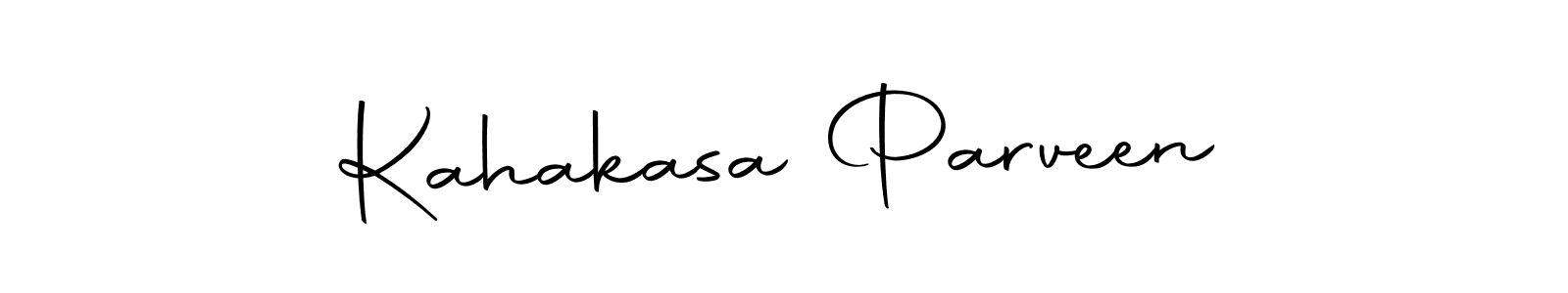 Also we have Kahakasa Parveen name is the best signature style. Create professional handwritten signature collection using Autography-DOLnW autograph style. Kahakasa Parveen signature style 10 images and pictures png