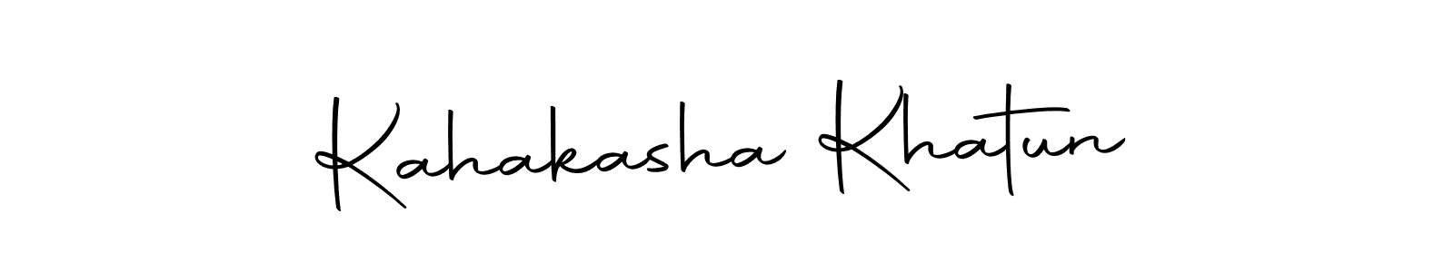You should practise on your own different ways (Autography-DOLnW) to write your name (Kahakasha Khatun) in signature. don't let someone else do it for you. Kahakasha Khatun signature style 10 images and pictures png