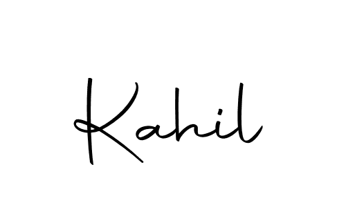 Make a beautiful signature design for name Kahil. Use this online signature maker to create a handwritten signature for free. Kahil signature style 10 images and pictures png