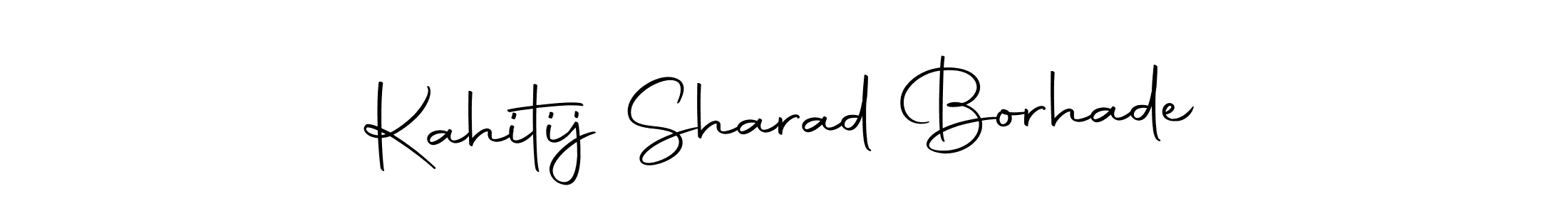 Autography-DOLnW is a professional signature style that is perfect for those who want to add a touch of class to their signature. It is also a great choice for those who want to make their signature more unique. Get Kahitij Sharad Borhade name to fancy signature for free. Kahitij Sharad Borhade signature style 10 images and pictures png