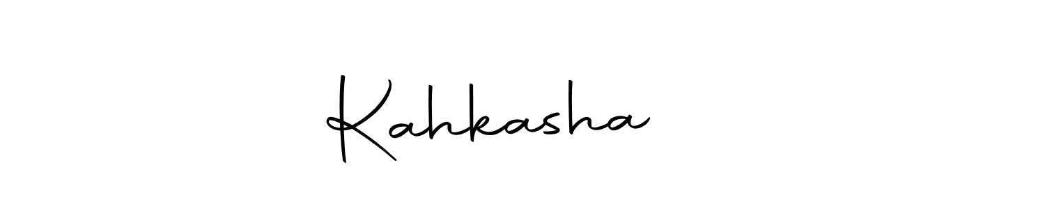 Make a beautiful signature design for name Kahkasha ❤️. With this signature (Autography-DOLnW) style, you can create a handwritten signature for free. Kahkasha ❤️ signature style 10 images and pictures png