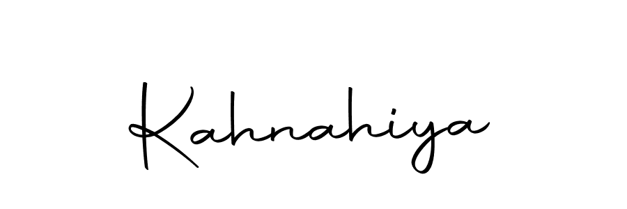 Kahnahiya stylish signature style. Best Handwritten Sign (Autography-DOLnW) for my name. Handwritten Signature Collection Ideas for my name Kahnahiya. Kahnahiya signature style 10 images and pictures png