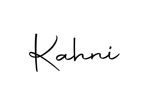Make a beautiful signature design for name Kahni. Use this online signature maker to create a handwritten signature for free. Kahni signature style 10 images and pictures png