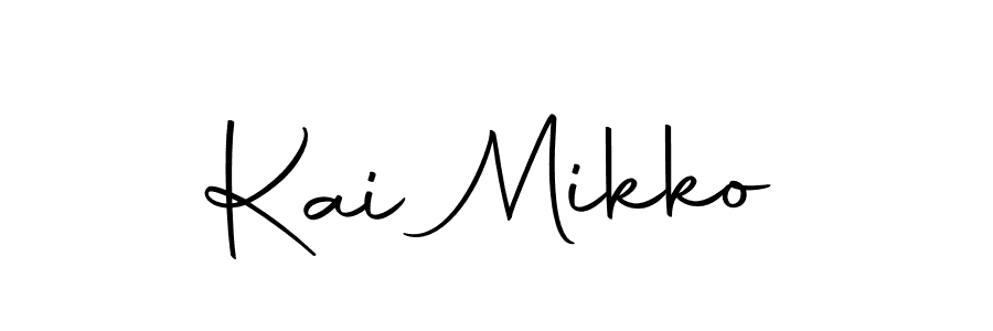 You can use this online signature creator to create a handwritten signature for the name Kai Mikko. This is the best online autograph maker. Kai Mikko signature style 10 images and pictures png