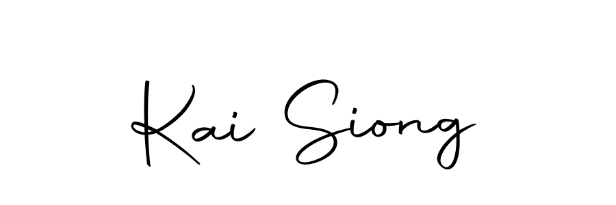 Similarly Autography-DOLnW is the best handwritten signature design. Signature creator online .You can use it as an online autograph creator for name Kai Siong. Kai Siong signature style 10 images and pictures png