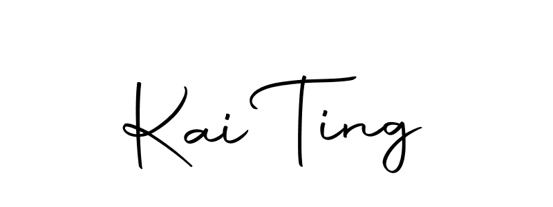Use a signature maker to create a handwritten signature online. With this signature software, you can design (Autography-DOLnW) your own signature for name Kai Ting. Kai Ting signature style 10 images and pictures png