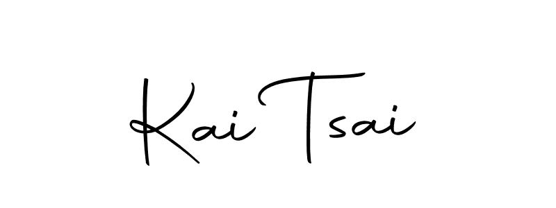 The best way (Autography-DOLnW) to make a short signature is to pick only two or three words in your name. The name Kai Tsai include a total of six letters. For converting this name. Kai Tsai signature style 10 images and pictures png