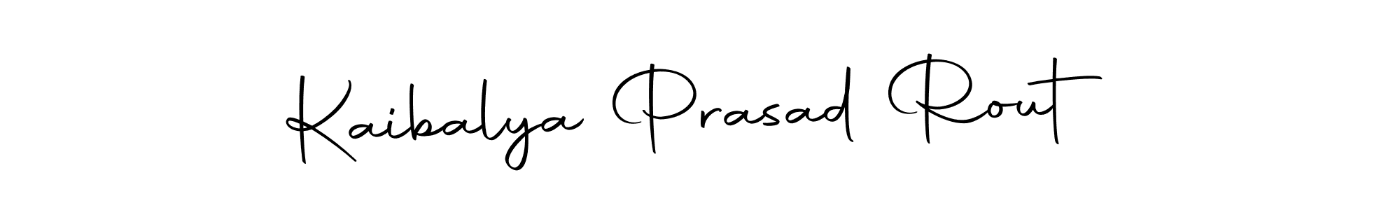 Make a beautiful signature design for name Kaibalya Prasad Rout. With this signature (Autography-DOLnW) style, you can create a handwritten signature for free. Kaibalya Prasad Rout signature style 10 images and pictures png