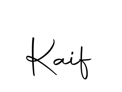 You should practise on your own different ways (Autography-DOLnW) to write your name (Kaif) in signature. don't let someone else do it for you. Kaif signature style 10 images and pictures png