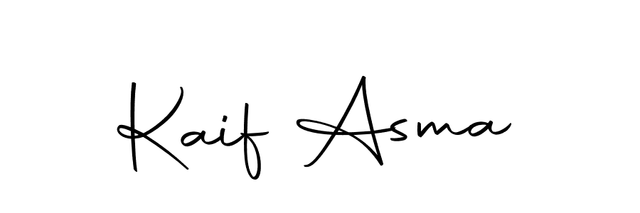 You can use this online signature creator to create a handwritten signature for the name Kaif Asma. This is the best online autograph maker. Kaif Asma signature style 10 images and pictures png
