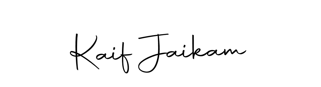 Make a beautiful signature design for name Kaif Jaikam. Use this online signature maker to create a handwritten signature for free. Kaif Jaikam signature style 10 images and pictures png