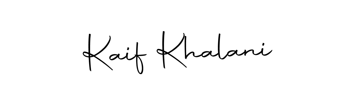 Autography-DOLnW is a professional signature style that is perfect for those who want to add a touch of class to their signature. It is also a great choice for those who want to make their signature more unique. Get Kaif Khalani name to fancy signature for free. Kaif Khalani signature style 10 images and pictures png