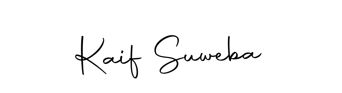 Kaif Suweba stylish signature style. Best Handwritten Sign (Autography-DOLnW) for my name. Handwritten Signature Collection Ideas for my name Kaif Suweba. Kaif Suweba signature style 10 images and pictures png