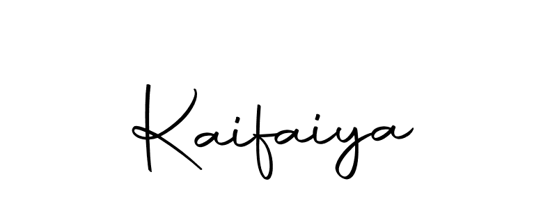 Kaifaiya stylish signature style. Best Handwritten Sign (Autography-DOLnW) for my name. Handwritten Signature Collection Ideas for my name Kaifaiya. Kaifaiya signature style 10 images and pictures png