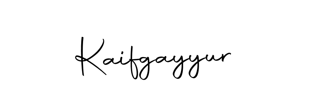 How to make Kaifgayyur signature? Autography-DOLnW is a professional autograph style. Create handwritten signature for Kaifgayyur name. Kaifgayyur signature style 10 images and pictures png