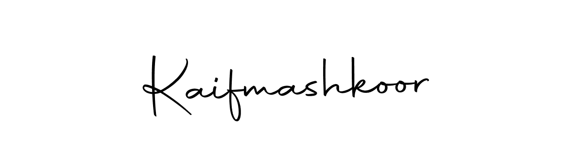 Make a beautiful signature design for name Kaifmashkoor. Use this online signature maker to create a handwritten signature for free. Kaifmashkoor signature style 10 images and pictures png