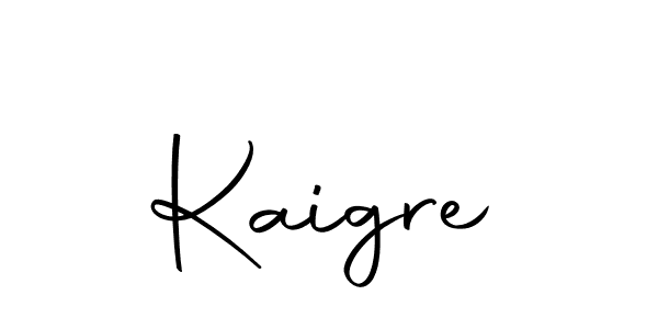 Kaigre stylish signature style. Best Handwritten Sign (Autography-DOLnW) for my name. Handwritten Signature Collection Ideas for my name Kaigre. Kaigre signature style 10 images and pictures png