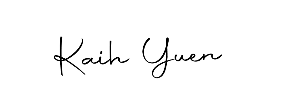 Similarly Autography-DOLnW is the best handwritten signature design. Signature creator online .You can use it as an online autograph creator for name Kaih Yuen. Kaih Yuen signature style 10 images and pictures png