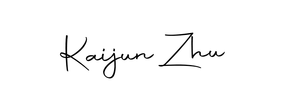 Best and Professional Signature Style for Kaijun Zhu. Autography-DOLnW Best Signature Style Collection. Kaijun Zhu signature style 10 images and pictures png