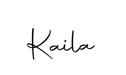 Make a beautiful signature design for name Kaila. With this signature (Autography-DOLnW) style, you can create a handwritten signature for free. Kaila signature style 10 images and pictures png