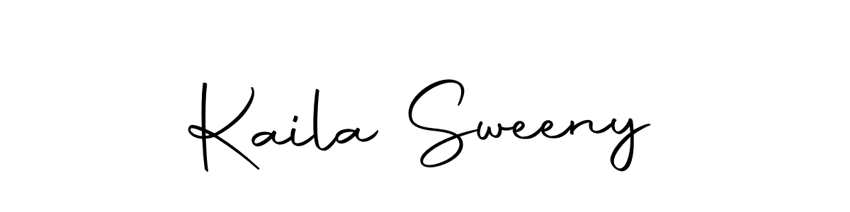 Use a signature maker to create a handwritten signature online. With this signature software, you can design (Autography-DOLnW) your own signature for name Kaila Sweeny. Kaila Sweeny signature style 10 images and pictures png