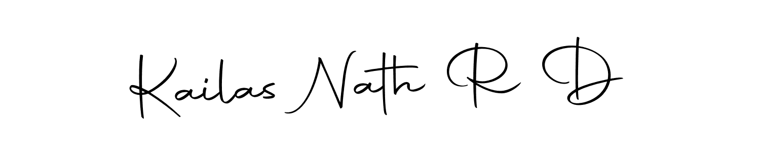 You can use this online signature creator to create a handwritten signature for the name Kailas Nath R D. This is the best online autograph maker. Kailas Nath R D signature style 10 images and pictures png