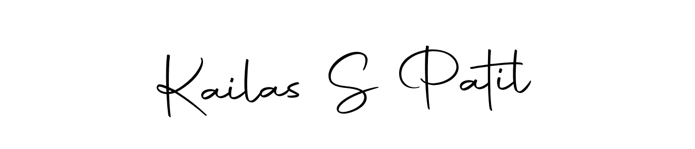 if you are searching for the best signature style for your name Kailas S Patil. so please give up your signature search. here we have designed multiple signature styles  using Autography-DOLnW. Kailas S Patil signature style 10 images and pictures png