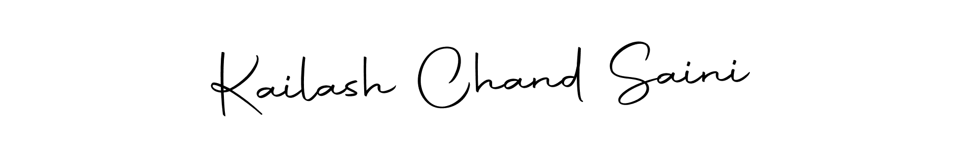 Kailash Chand Saini stylish signature style. Best Handwritten Sign (Autography-DOLnW) for my name. Handwritten Signature Collection Ideas for my name Kailash Chand Saini. Kailash Chand Saini signature style 10 images and pictures png