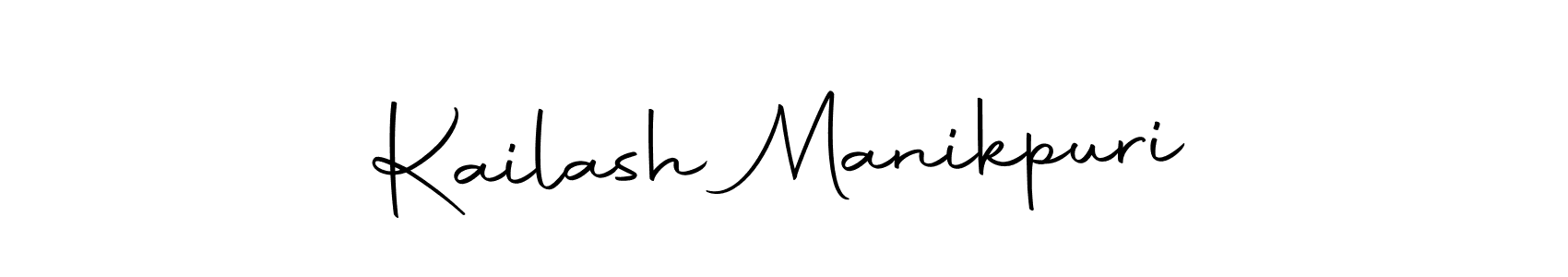 Autography-DOLnW is a professional signature style that is perfect for those who want to add a touch of class to their signature. It is also a great choice for those who want to make their signature more unique. Get Kailash Manikpuri name to fancy signature for free. Kailash Manikpuri signature style 10 images and pictures png