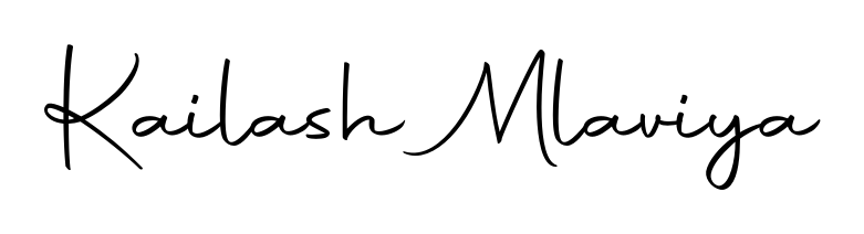 Give your name Kailash Mlaviya an exquisite flair with the Autography-DOLnW script font. Ideal for contracts, resumes, and formal letterheads. Kailash Mlaviya signature style 10 images and pictures png