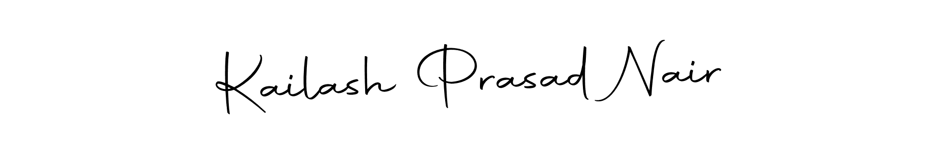 Also we have Kailash Prasad Nair name is the best signature style. Create professional handwritten signature collection using Autography-DOLnW autograph style. Kailash Prasad Nair signature style 10 images and pictures png