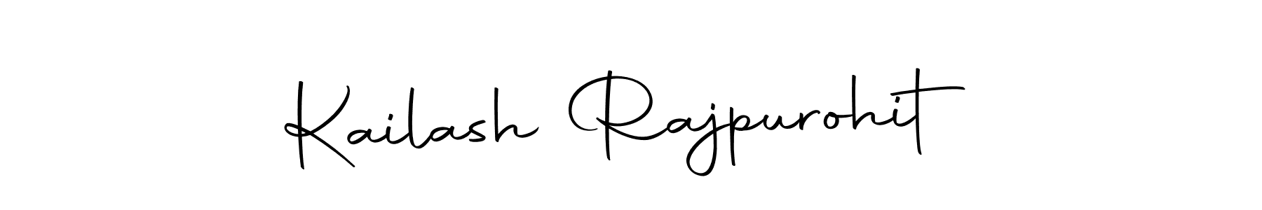 Here are the top 10 professional signature styles for the name Kailash Rajpurohit. These are the best autograph styles you can use for your name. Kailash Rajpurohit signature style 10 images and pictures png