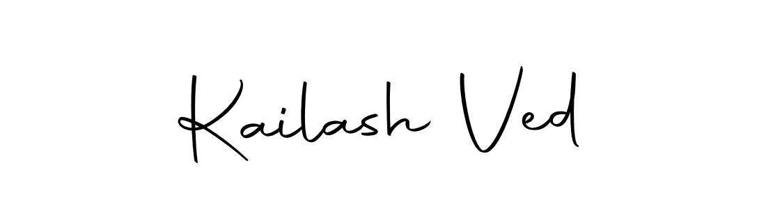 You can use this online signature creator to create a handwritten signature for the name Kailash Ved. This is the best online autograph maker. Kailash Ved signature style 10 images and pictures png