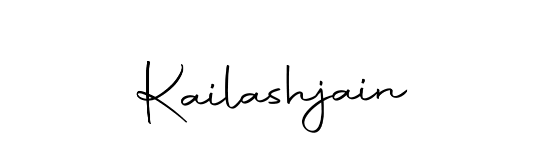 Kailashjain stylish signature style. Best Handwritten Sign (Autography-DOLnW) for my name. Handwritten Signature Collection Ideas for my name Kailashjain. Kailashjain signature style 10 images and pictures png