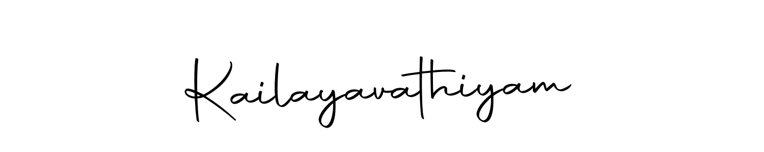 Create a beautiful signature design for name Kailayavathiyam. With this signature (Autography-DOLnW) fonts, you can make a handwritten signature for free. Kailayavathiyam signature style 10 images and pictures png