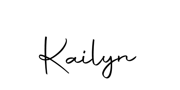 Also we have Kailyn name is the best signature style. Create professional handwritten signature collection using Autography-DOLnW autograph style. Kailyn signature style 10 images and pictures png