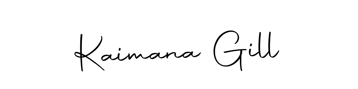 You should practise on your own different ways (Autography-DOLnW) to write your name (Kaimana Gill) in signature. don't let someone else do it for you. Kaimana Gill signature style 10 images and pictures png
