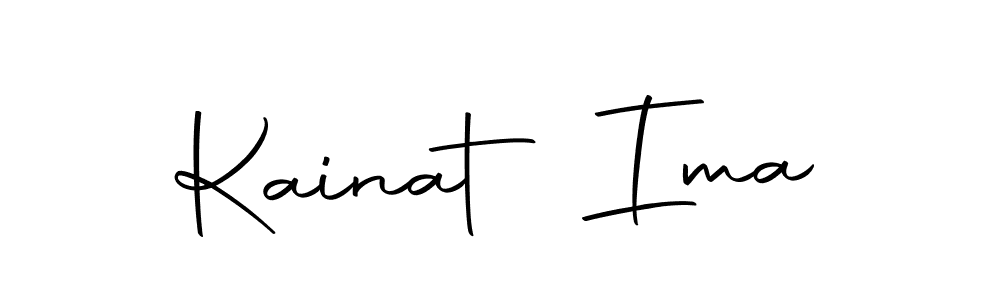 How to make Kainat Ima name signature. Use Autography-DOLnW style for creating short signs online. This is the latest handwritten sign. Kainat Ima signature style 10 images and pictures png