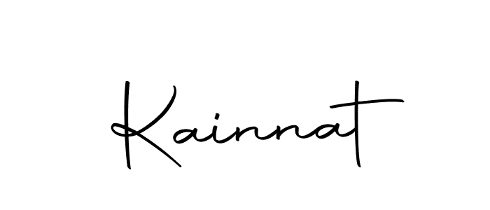 Use a signature maker to create a handwritten signature online. With this signature software, you can design (Autography-DOLnW) your own signature for name Kainnat. Kainnat signature style 10 images and pictures png