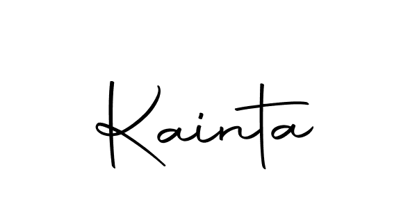 Also we have Kainta name is the best signature style. Create professional handwritten signature collection using Autography-DOLnW autograph style. Kainta signature style 10 images and pictures png