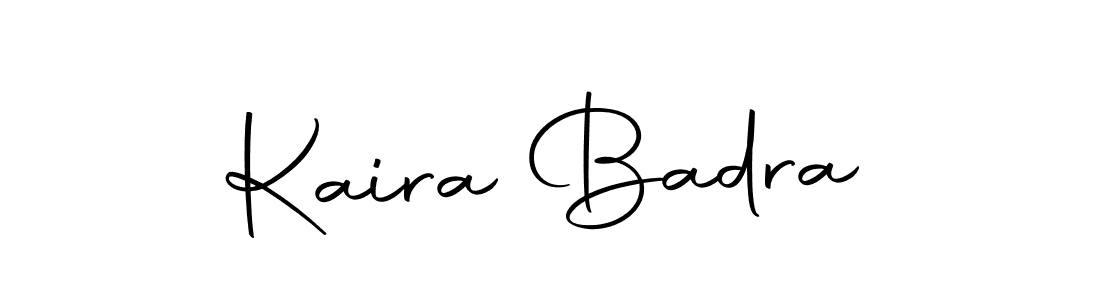Use a signature maker to create a handwritten signature online. With this signature software, you can design (Autography-DOLnW) your own signature for name Kaira Badra. Kaira Badra signature style 10 images and pictures png